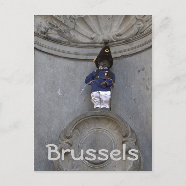 Carte Postale Manneken Pis (Devant)