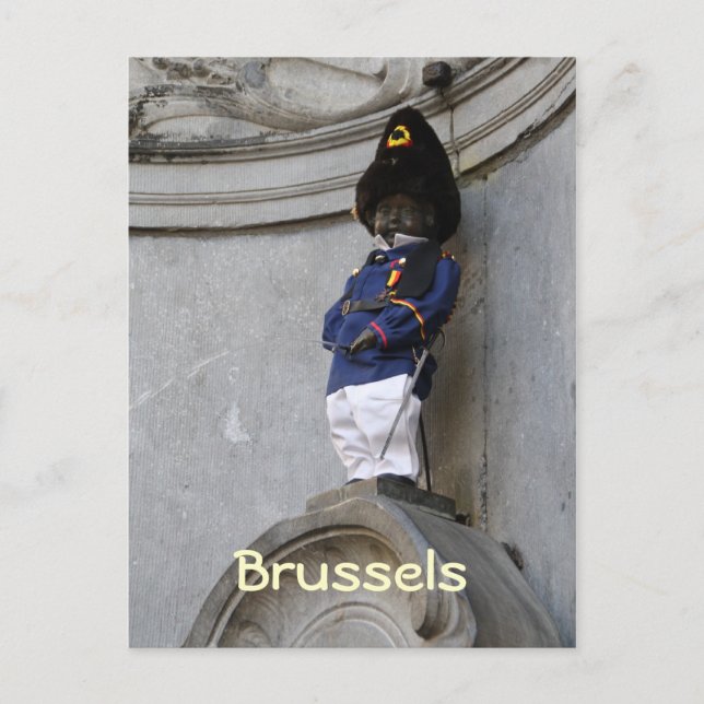Carte Postale Manneken Pis (Devant)