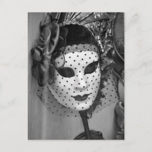 Carte postale Mannequin voilée