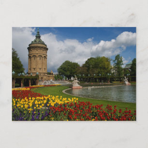 Carte Postale Mannheim, Allemagne