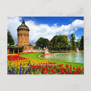Carte Postale Mannheim, Allemagne belle photo pittoresque