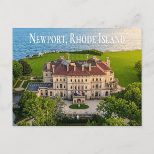 Carte Postale Manoir Breakers Newport RI Rhode Island