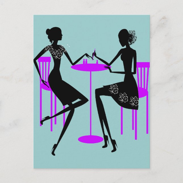 Carte Postale Manucure (Devant)