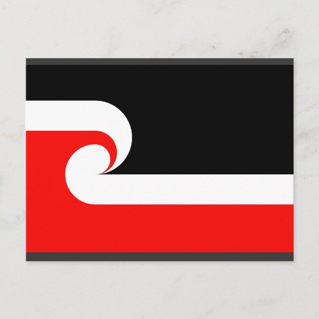 Carte Postale Maori, Nouvelle-Zélande (Devant)