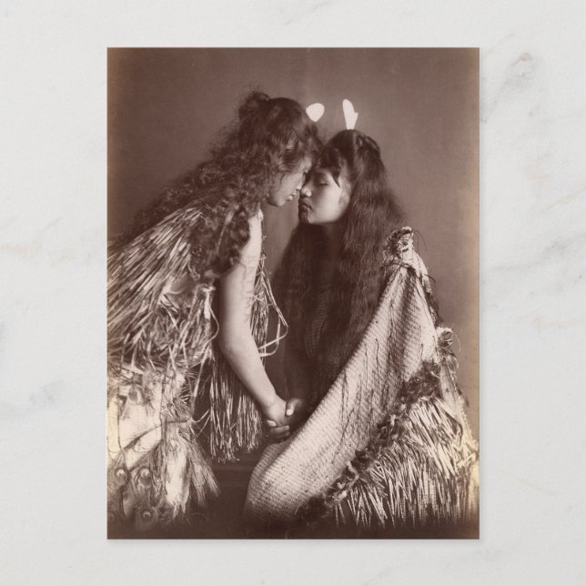 Carte Postale Maori Women, Nouvelle-Zélande (Devant)