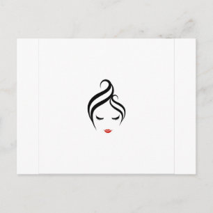 Carte Postale Maquillage et coiffure