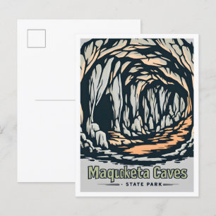 Carte Postale Maquoketa Caves State Park Iowa USA Travel