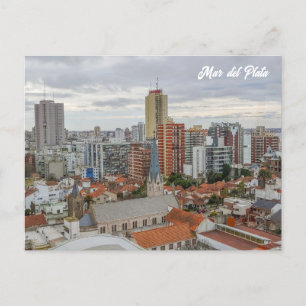 Carte Postale Mar del Plata, Argentine, City View