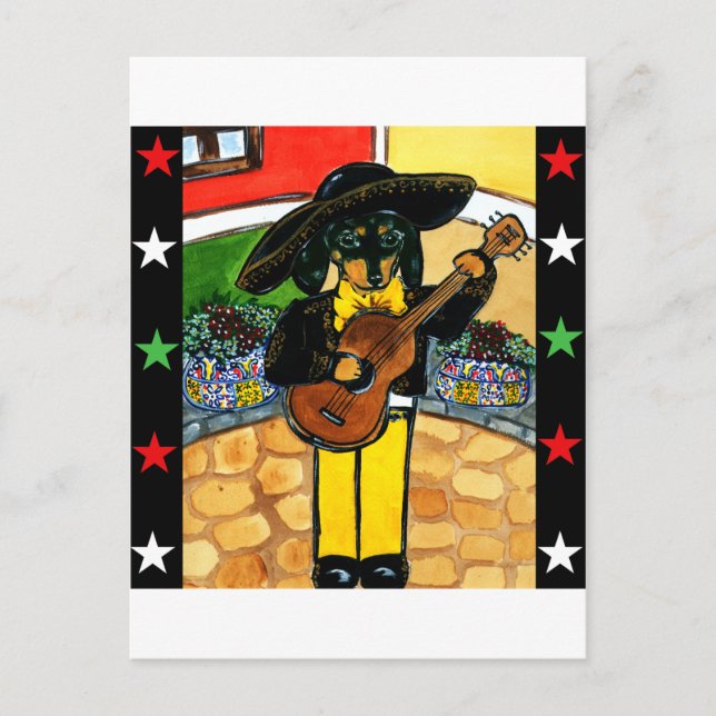 Carte Postale Marachi Doxie (Devant)