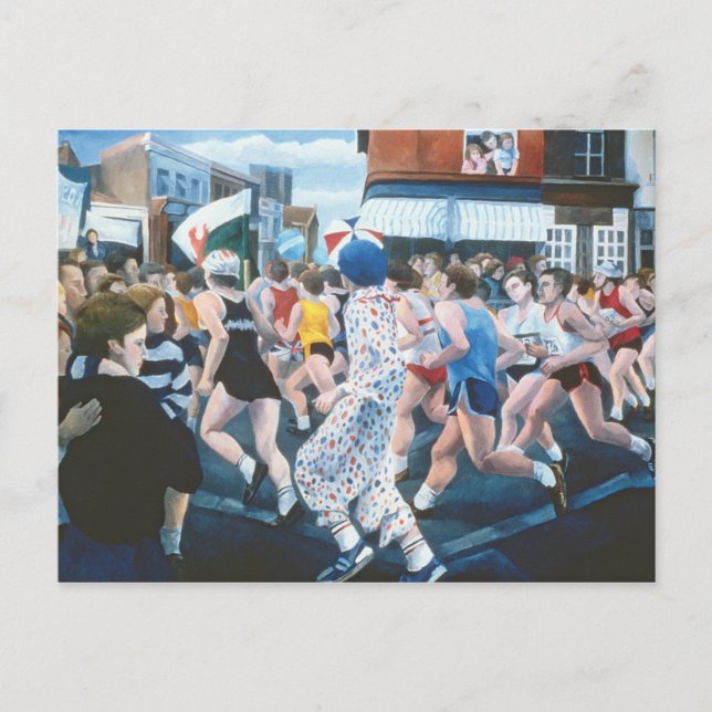 Carte Postale Marathon de Londres 1996 (Devant)