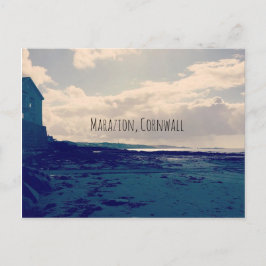 Carte Postale Marazion, Plage de Cornwall Paysage balnéaire