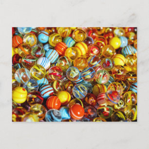 Carte Postale Marbles postcard