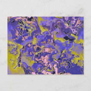 Carte Postale Marbre Radioactif