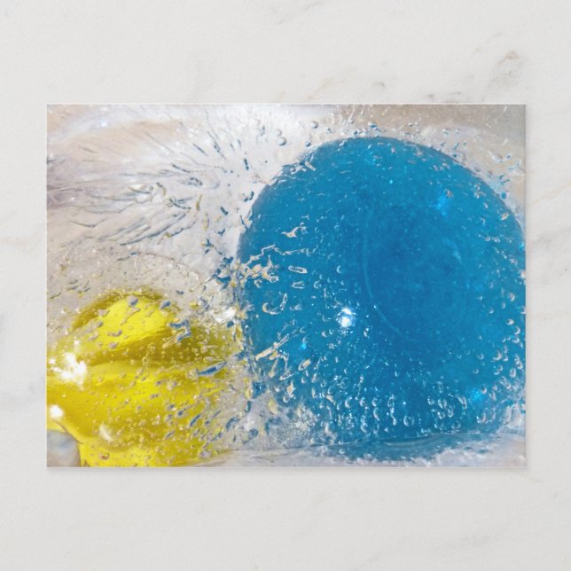 Carte Postale Marbres congelées (Devant)