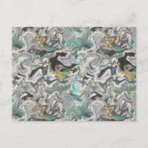 Marbrure de pierre avec veines de turquoise