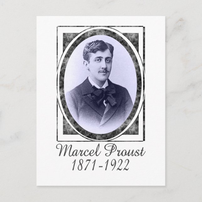 Carte Postale Marcel Proust (Devant)