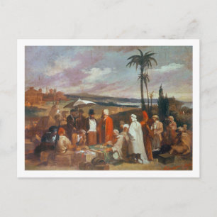 Carte Postale Marchands orientaux