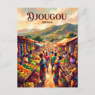 Carte Postale Marché de Djougou Bénin