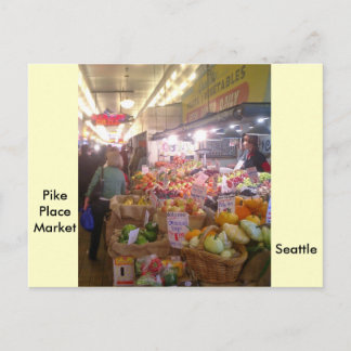 Carte Postale Marché de Pike Place