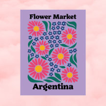 Marché Fleuriste Argentin Rose Daisy & Prairie Ble