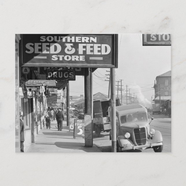 Carte Postale Marché français de la Nouvelle-Orléans : 1935 (Devant)