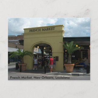 Carte Postale Marché français la Nouvelle-Orléans