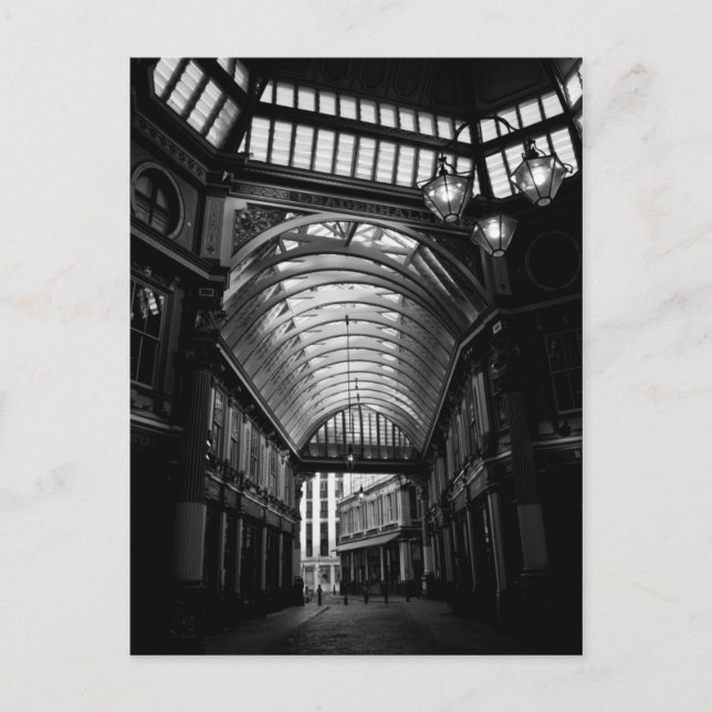Carte Postale Marché Leadenhall Londres (Devant)