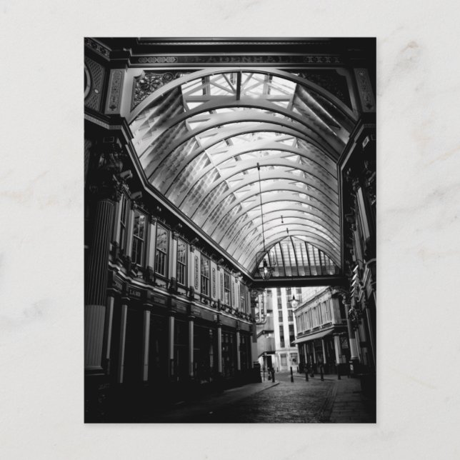 Carte Postale Marché Leadenhall Londres (Devant)