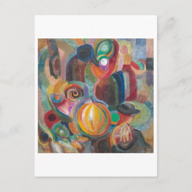 Carte Postale Marché portugais | Sonia Delaunay-Terk | (Devant)