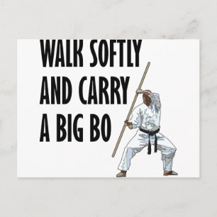 Carte Postale Marcher doucement Bo