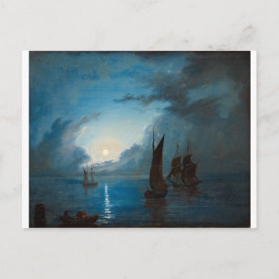 Carte Postale Marcus Larson hav-i-mansken-1848.bateau nature