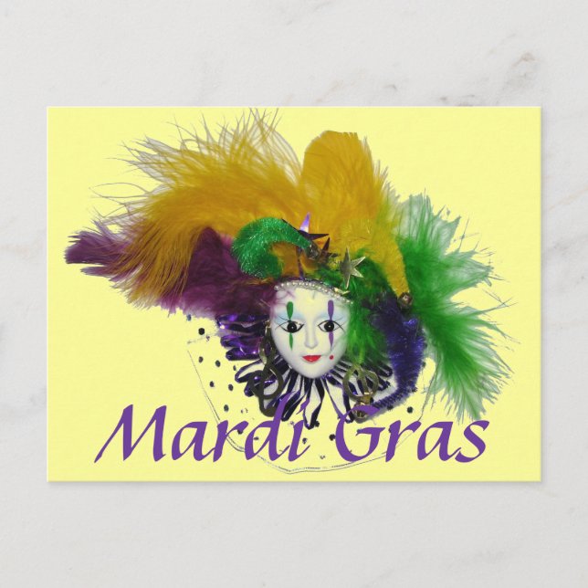 Carte postale Mardi Gras (Devant)
