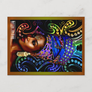 Carte Postale Mardi Gras