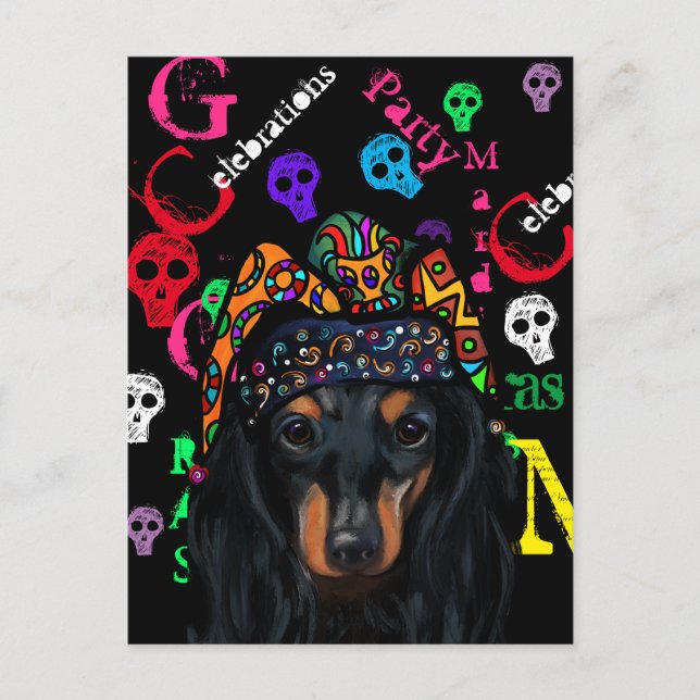 Carte Postale Mardi GRAS (Devant)