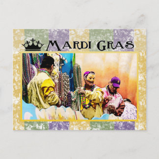 Carte Postale Mardi Gras