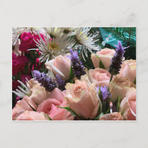 Carte postale Mardi Gras Fleurs ©dianeheller2019