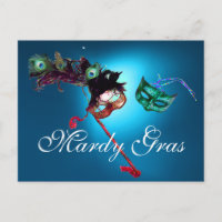 MARDI GRAS MASQUERADE JEU bleu