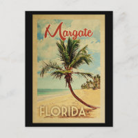 Marger le Vintage voyage Palm Tree