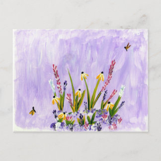 Carte Postale Marguerites jaunes