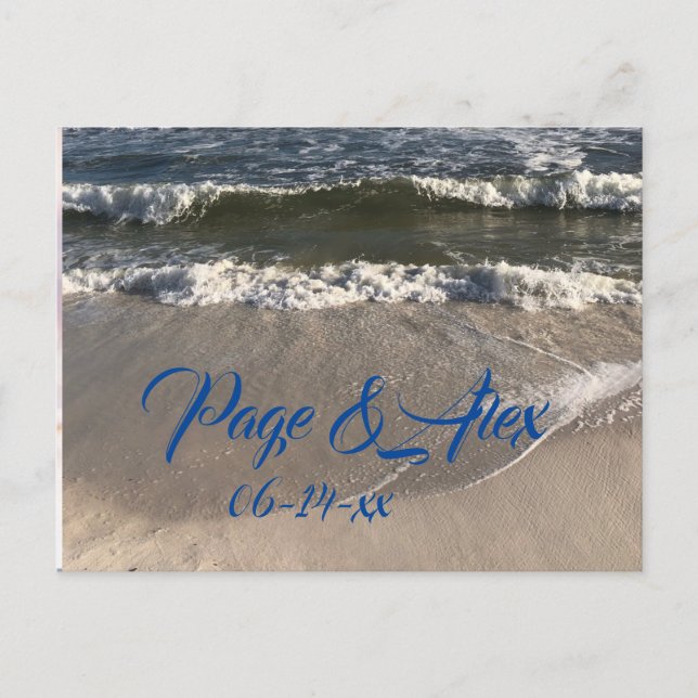 Carte postale mariage (Devant)