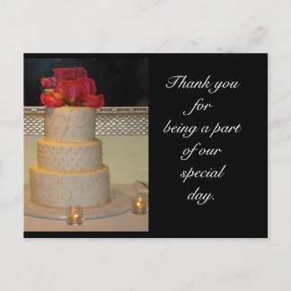 Carte postale mariage