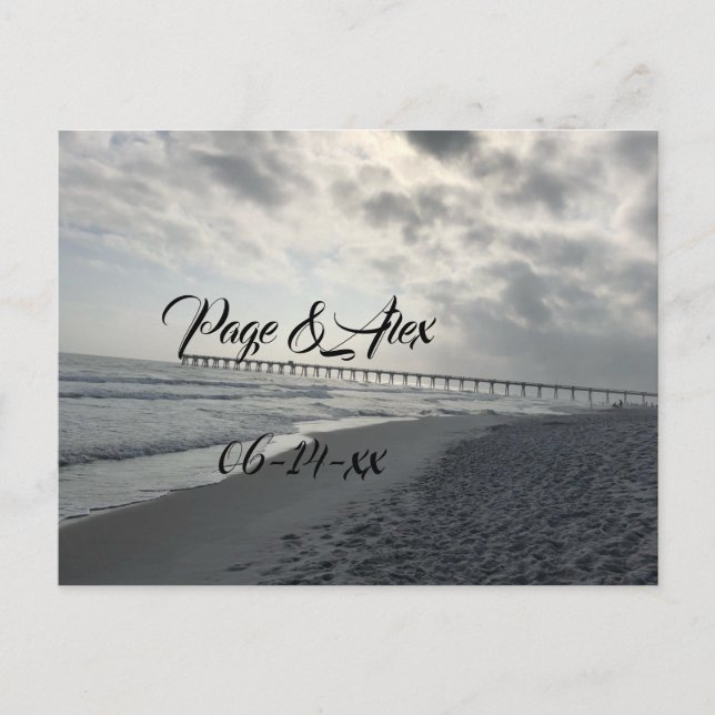 Carte postale mariage (Devant)