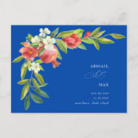 Mariage à la grenade bleu de Cobalt Enregistrer la