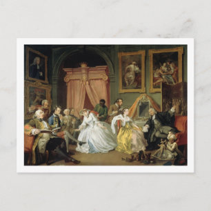 Carte Postale Mariage à la Mode : IV, La Toilette, c.1743 (huile