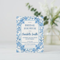 mariage ancien de style chinoiserie bleu et blanc