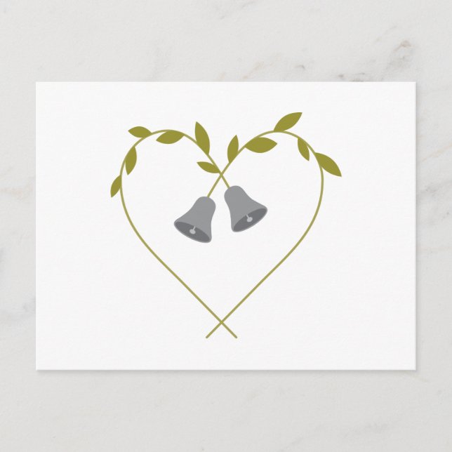 Carte Postale Mariage Bells (Devant)