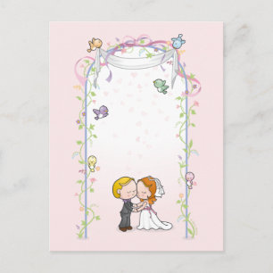 Carte Postale Mariage-couple