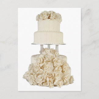 Carte Postale Mariage de base rose