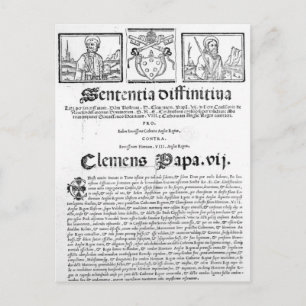 Carte Postale Mariage de Henri VIII et Catherine d'Aragon