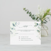 Carte postale mariage espagnole Rsvp